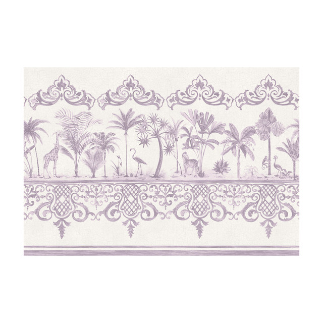 Cole & Son Wallcovering Rou Border Dove - PAPER - 100% United Kingdom - Horizontal: - and Vertical: - 20.5 - My Fabric Connection -