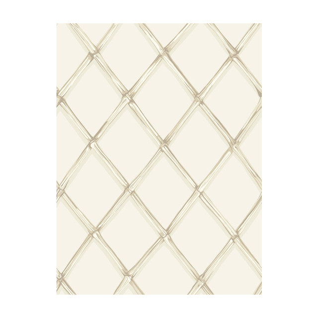 Cole & Son Wallcovering Bagatelle Ivory - PAPER - 100% United Kingdom - Horizontal: - and Vertical: 27.5 21 - My Fabric Connection -
