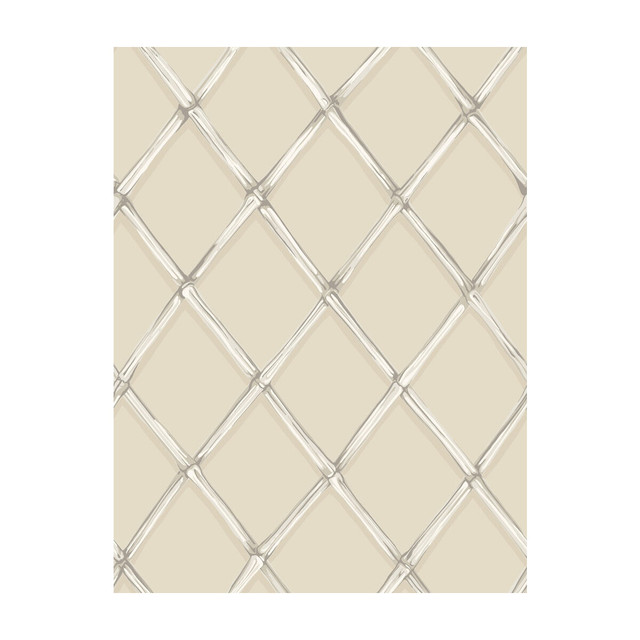 Cole & Son Wallcovering Bagatelle Stone - PAPER - 100% United Kingdom - Horizontal: - and Vertical: 27.5 21 - My Fabric Connection -