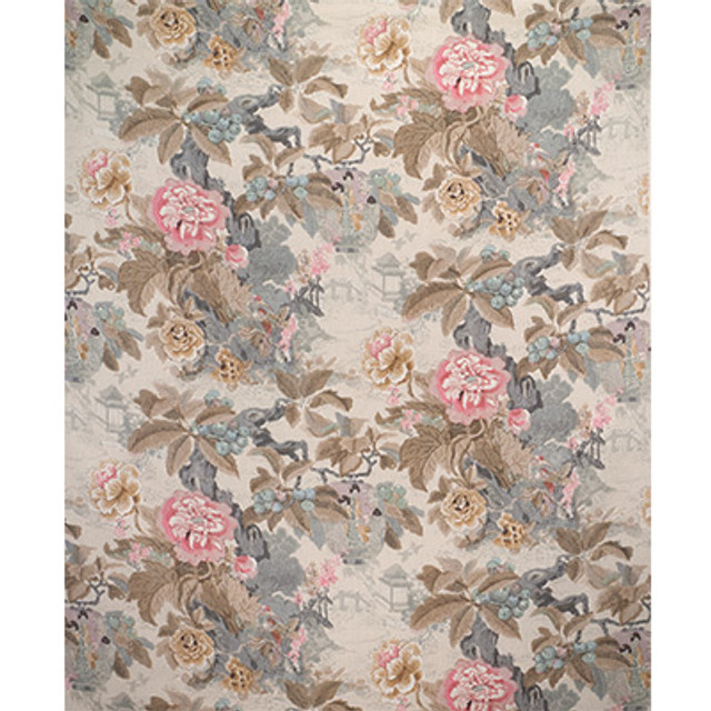 Lee Jofa Fabric Chinese Lantern Ii Petal/Stone Lee Jofa Fabric Chinese Lantern Ii Petal/Stone