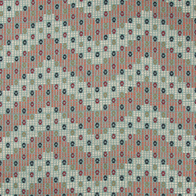 Lee Jofa Fabric Addis Ababa Aqua/Multi