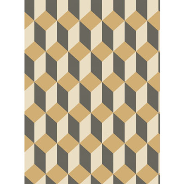 Cole & Son Wallcovering Delano Gold And Black