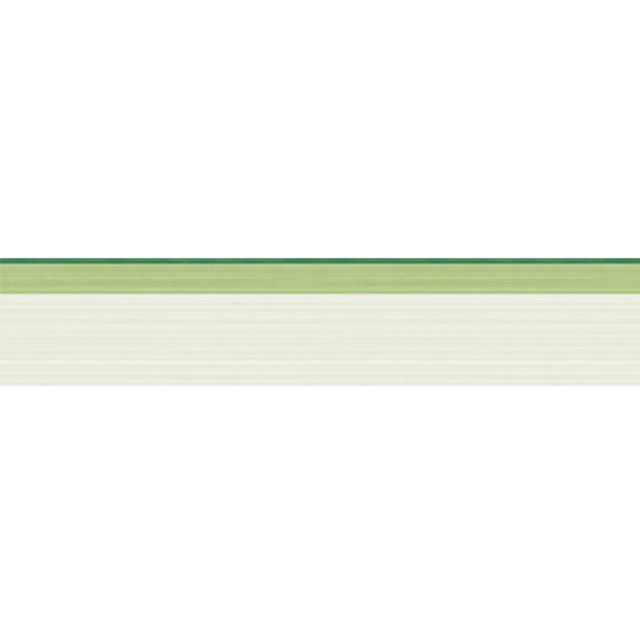 Cole & Son Wallcovering Jaspe Border White Green/Emerald