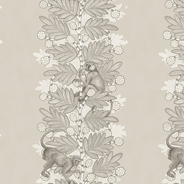 Cole & Son Wallcovering Acacia Stone & White Berries
