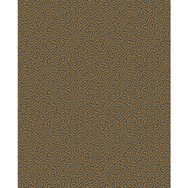 Cole & Son Wallcovering Vermicelli Black & Bronze