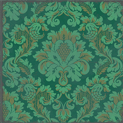 Cole & Son Wallcovering Stravinsky Green