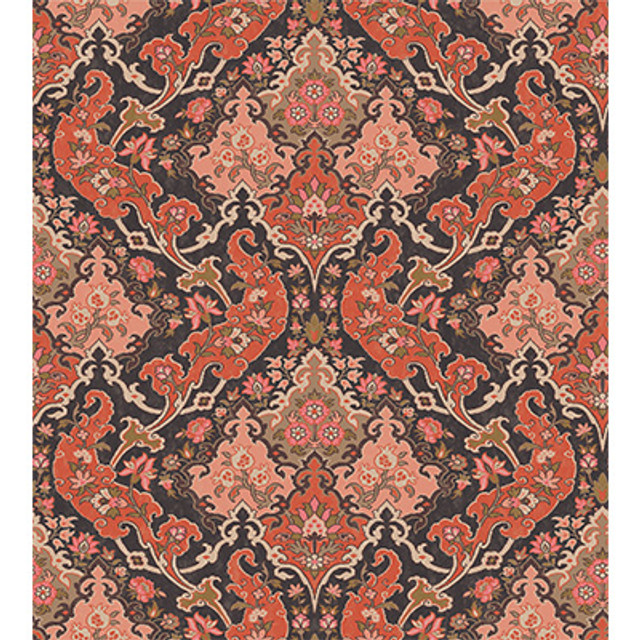 Cole & Son Wallcovering Pushkin Coral