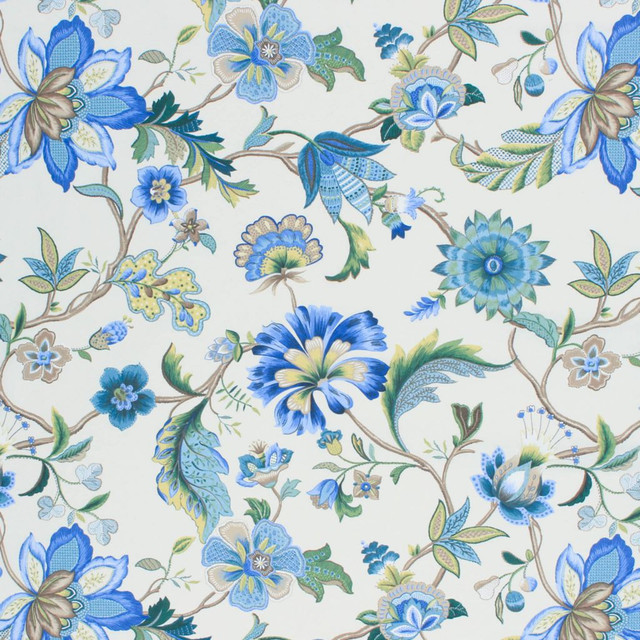 RM CoCo Fabric Queen's Garden Bluebell