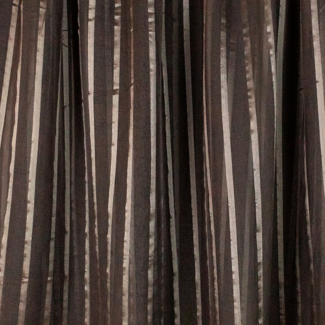 RM CoCo Fabric Zeigler Graphite Sheer Indulgence Regular Book 100% Polyester See Sample 0 Horizontal: 1.750 110 - My Fabric Connection -