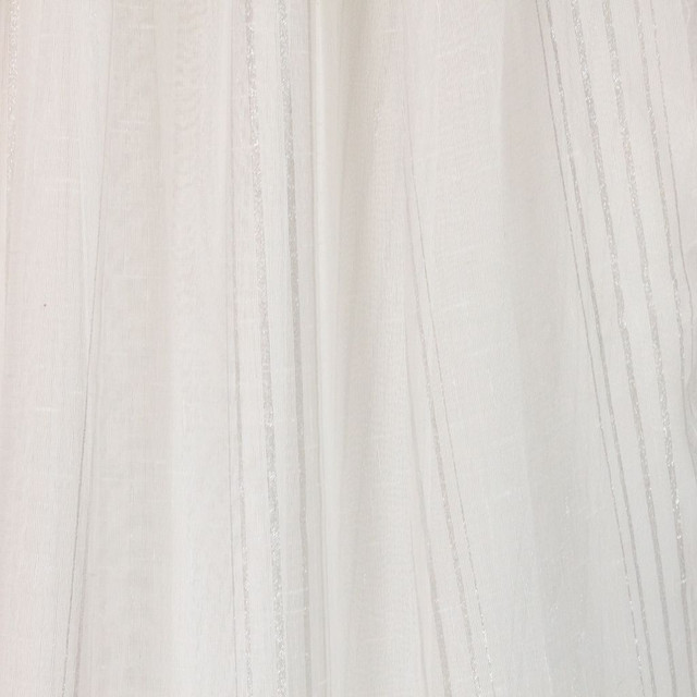 RM CoCo Fabric Whitaker Silver Lining Sheer Indulgence Regular Book 100% Polyester See Sample 0 Horizontal: 7.50 110 - My Fabric Connection -