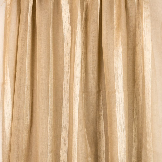 RM CoCo Fabric Woodlawn Fawn Sheer Indulgence Regular Book 100% Polyester See Sample 0 Horizontal: 3.8750 110 - My Fabric Connection -