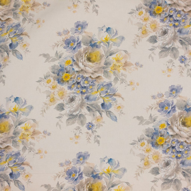 RM CoCo Fabric Alison Blue Moon Inspired Living Vol 16 100% Cotton See Sample 0 Horizontal: 27.1619 55 - My Fabric Connection -
