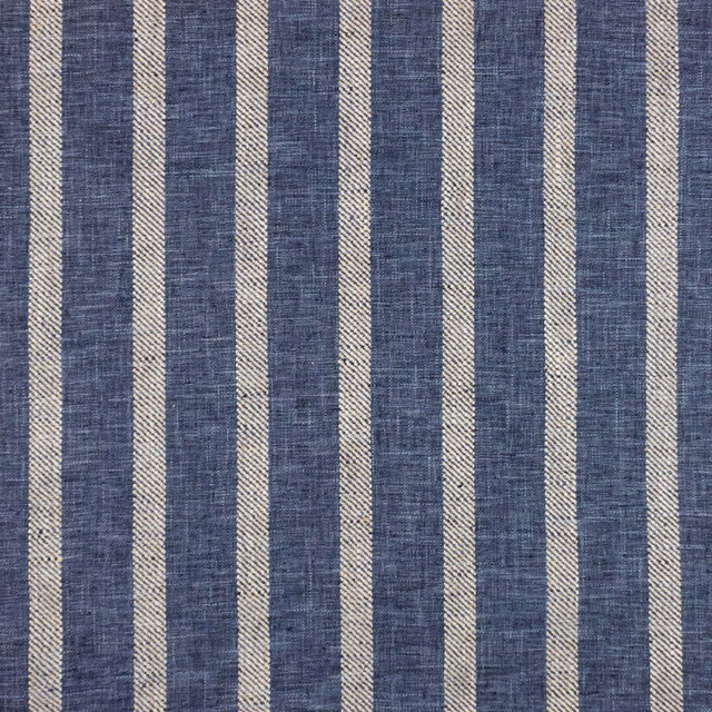 RM CoCo Fabric Cheyenne Stripe Indigo