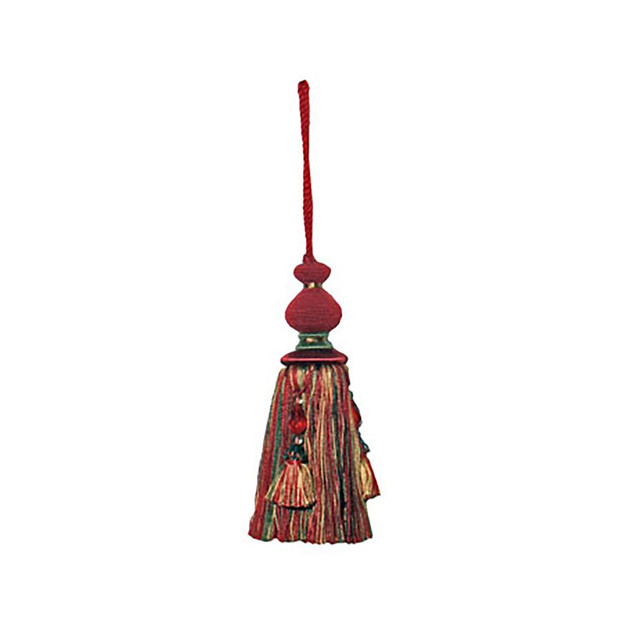 RM CoCo Fabric T1111 KEY TASSEL CABERNET KEY TASSEL
