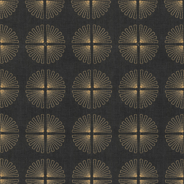 Studio NYC Design Fabric Array Emb Nightfall 170073 NATURAL EXPRESSIO Base:52% Polyester 48% Cotton Embroid:100% Rayon INDIA Wyzenbeek 9,000 Horizontal: 3.20" and Vertical: 3.20" 54" - My Fabric Connection -
