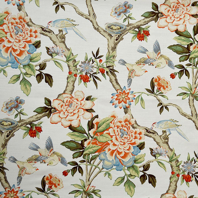 Magnolia Fabric Bacuzzi Spring - 100% Cotton Peru 18000 Horizontal: 27 and Vertical: 27 54" - My Fabric Connection -