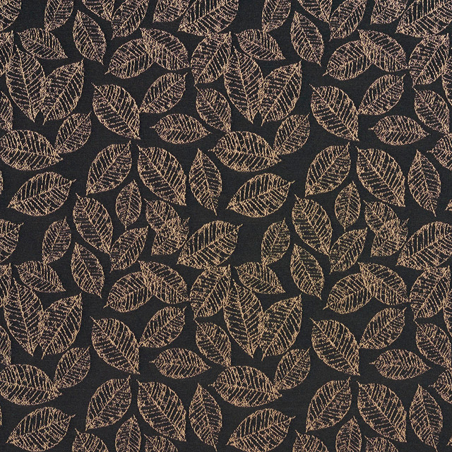 Charlotte Fabric 2624 Onyx/Leaf Uptown Jacquards VI 100% Woven Polyester Asia Exceeds 70,000 Wyzenbeek Rubs (Heavy Duty) Horizontal: 7" x Vertical: 7.5" 54 Inches - My Fabric Connection -