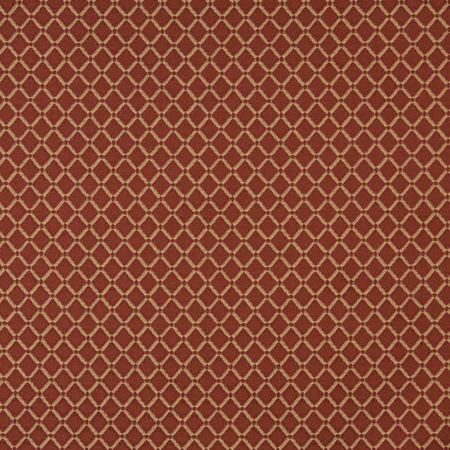 Charlotte Fabric 5265 Auburn Decorative Durables IX 72% Olefin,28% Polyester Made In USA Exceeds 100,000 Wyzenbeek Rubs (Heavy Duty) Horizontal: 1.25" x Vertical: 1.25" 54 Inches - My Fabric Connection -