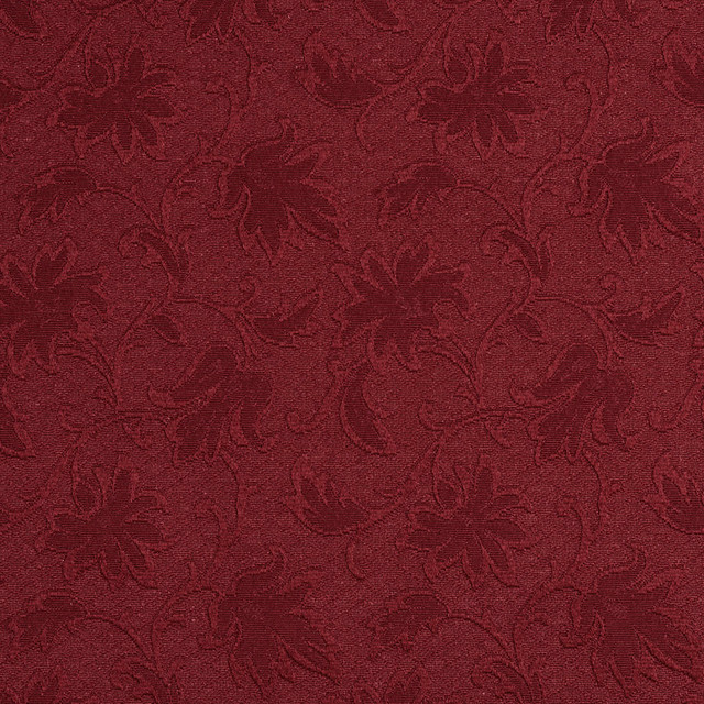 Charlotte Fabric 5504 Ruby/Trellis Enchanted Gardens 75% Cotton, 25% Polyester Asia Exceeds 70,000 Wyzenbeek Rubs (Heavy Duty) Horizontal: 7.5" x Vertical: 7.0" 54 Inches - My Fabric Connection -