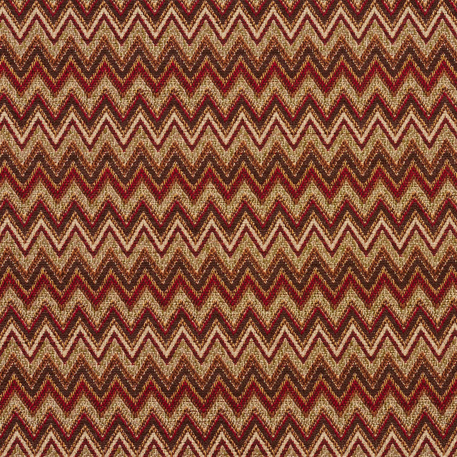 Charlotte Fabric 5722 Adobe Flame Woven Patterns 82% Polyester, 18% Cotton Asia Exceeds 70,000 Wyzenbeek Rubs (Heavy Duty) Horizontal: .75" x Vertical: 2.25" 54 Inches - My Fabric Connection -