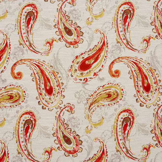 Charlotte Fabric 5753 Fantasia Ring Book Page #17A 87% Polyester, 13 Rayon Asia Exceeds 50,000 Wyzenbeek Rubs (Heavy Duty) Horizontal: 14.5" x 16.75" 54 Inches - My Fabric Connection -