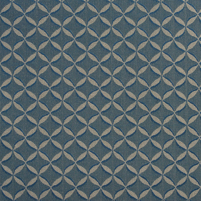 Charlotte Fabric 2763 Wedgewood Durables II 100% Woven Polyester Made In USA Exceeds 100,000 Wyzenbeek Rubs (Heavy Duty) Horizontal: 1" x Vertical: 1" 54 Inches - My Fabric Connection -