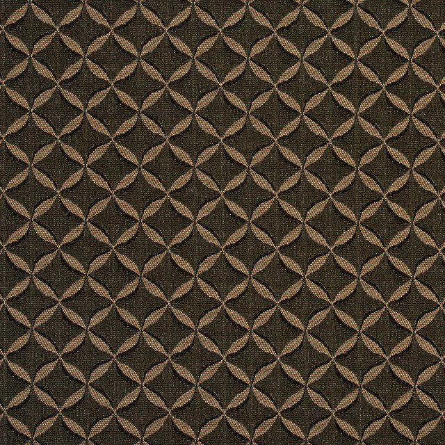 Charlotte Fabric 2766 Ebony Durables II 100% Woven Polyester Made In USA Exceeds 100,000 Wyzenbeek Rubs (Heavy Duty) Horizontal: 1" x Vertical: 1" 54 Inches - My Fabric Connection -