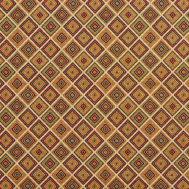 Charlotte Fabric 1992 Ecru Tapestry Classics 70% Polyester, 30% Cotton Asia Exceeds 45,000 Wyzenbeek Rubs (Heavy Duty) Horizontal: 3.5" x Vertical: 3.5" 54 Inches - My Fabric Connection -