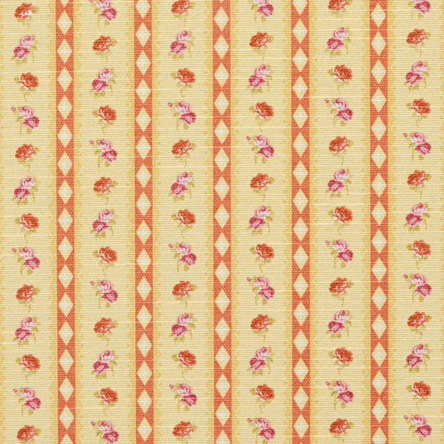 Charlotte Fabric 10920-02 Botanical Prints 60% Cotton, 40% Polyester Spain Exceeds 80,000 Wyzenbeek Rubs (Heavy Duty) Horizontal: 3.5" x Vertical: 3.5" 54 Inches - My Fabric Connection -