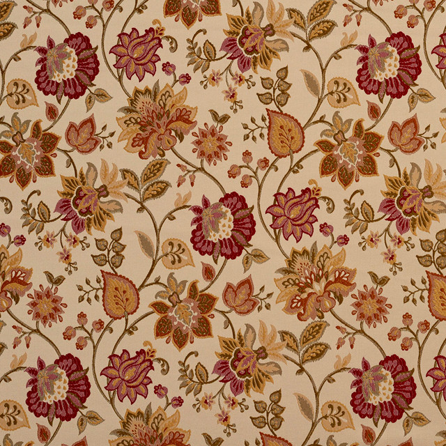 Charlotte Fabric 2950 Sofia Ring Book Page #4A 100% Woven Polyester India Exceeds 180,000 Wyzenbeek Rubs (Heavy Duty) Horizontal: 14" x Vertical: 14" 54 Inches - My Fabric Connection -