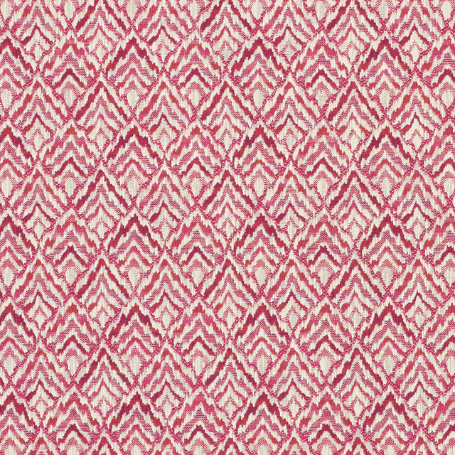 Schumacher Fabric Halcyon Fuchsia 76141 Free-Spirit 73% Cotton, 23% Viscose, 4% Polyamid Martindale 14,000 Horizontal: 3.25 and Vertical: 2.5 56.75 - My Fabric Connection -