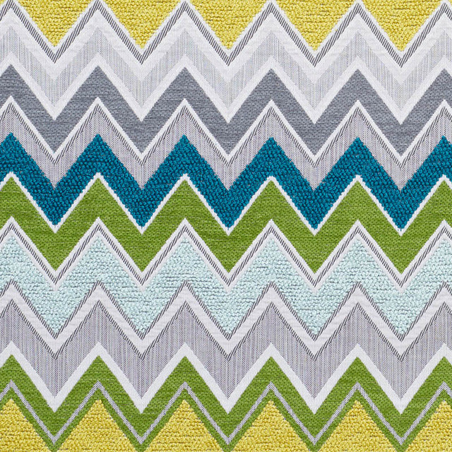 Schumacher Fabric Zenyatta Mondatta II Viridian 76301 Zenyatta-Mondatta-Ii 44% Cotton, 30% Acrylic, 24% Viscose, 2% Polyamid - Horizontal: 2.625 and Vertical: 14 53.5 - My Fabric Connection -