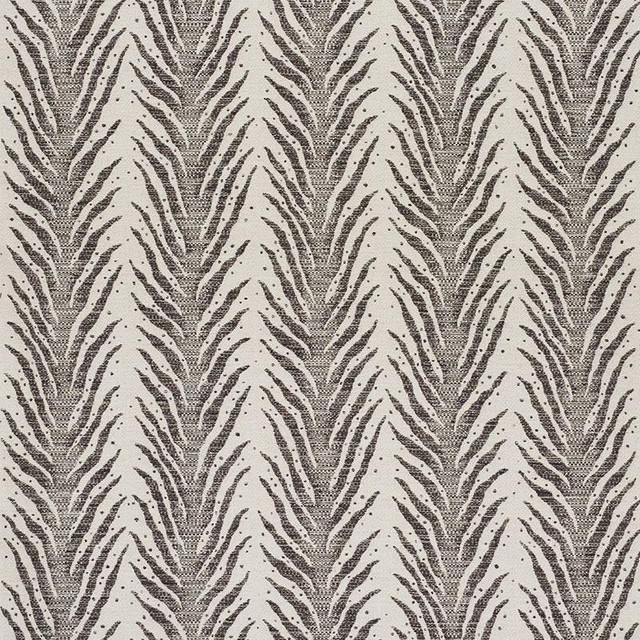 Schumacher Fabric Creeping Fern Basalt 75451 Celerie Kemble 27.75" - My Fabric Connection -