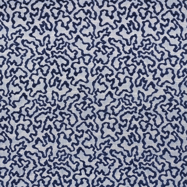 Schumacher Fabric Janis Velvet Blue 75222 Relaxed-Glamour 55% Polyester, 31% Viscose, 14% Cotton Martindale 35,000 Horizontal: 14.25 and Vertical: 18.5 56.5 - My Fabric Connection -