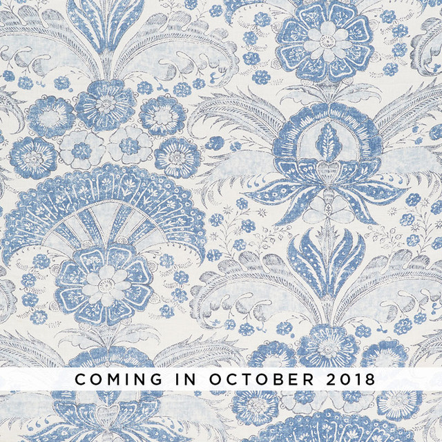 Schumacher Fabric Calicut Delft 178100 Malabar-Hill 100% Linen - Horizontal: 13.5 and Vertical: 30.375 53.5 - My Fabric Connection - Schumacher Fabric Calicut Delft 178100 Malabar-Hill 100% Linen - Horizontal: 13.5 and Vertical: 30.375 53.5 - My Fabric Connection -