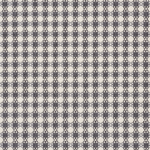 Schumacher Fabric Checkmate Graphite 73432 Happy-Together 53% Cotton, 25% Viscose, 12% Linen, 10% Polyester Martindale 26,000 Horizontal: 1.5 and Vertical: 1 55.5 - My Fabric Connection -