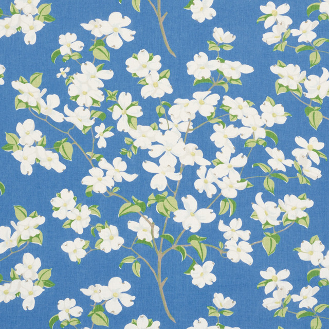 Schumacher Fabric Blooming Branch Blue 177411 Schumacher-Classics 100% Linen Wyzenbeek 15,000 Horizontal: 54 and Vertical: 27 54 - My Fabric Connection - Schumacher Fabric Blooming Branch Blue 177411 Schumacher-Classics 100% Linen Wyzenbeek 15,000 Horizontal: 54 and Vertical: 27 54 - My Fabric Connection -