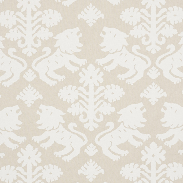 Schumacher Fabric Regalia Natural 177302 Schumacher-Classics 55% Linen, 45% Cotton Wyzenbeek 15,000 Horizontal: 18 and Vertical: 22.25 53.5 - My Fabric Connection - Schumacher Fabric Regalia Natural 177302 Schumacher-Classics 55% Linen, 45% Cotton Wyzenbeek 15,000 Horizontal: 18 and Vertical: 22.25 53.5 - My Fabric Connection -