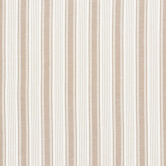 Schumacher Fabric Ojai Stripe Neutral 73003 Mark D. Sikes 2.75" - My Fabric Connection - Schumacher Fabric Ojai Stripe Neutral 73003 Mark D. Sikes 2.75" - My Fabric Connection -