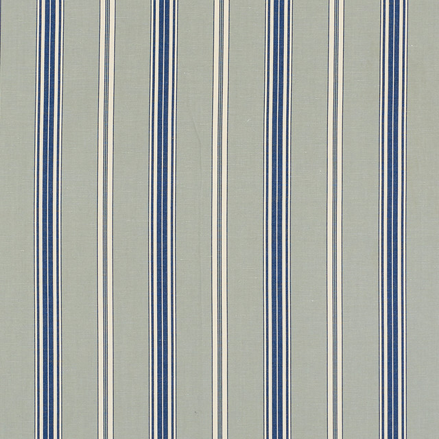 Schumacher Fabric Coco Stripe Mineral 71291 Essentials-Stripes-Ii 65% Cotton, 35% Linen - Horizontal: 4.5 and Vertical: - 55.75 - My Fabric Connection -