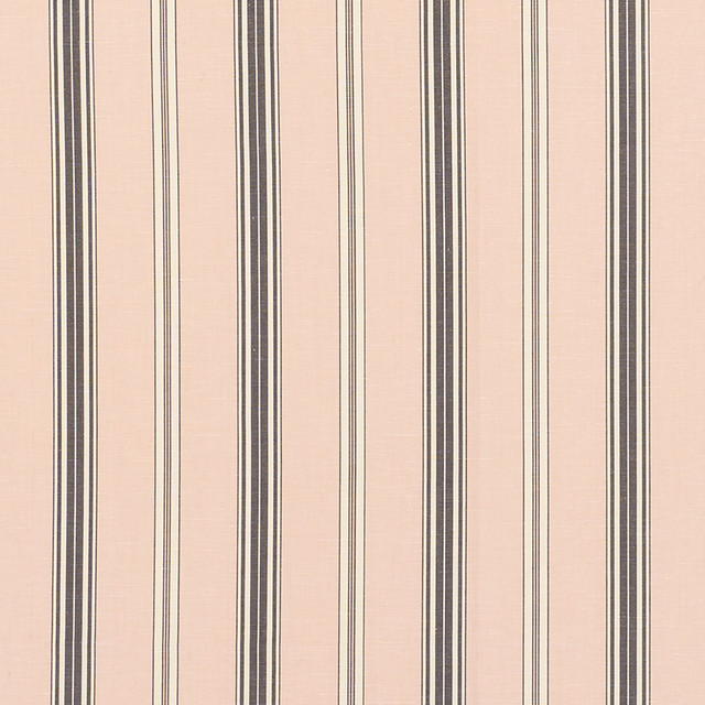 Schumacher Fabric Coco Stripe Blush 71293 Essentials-Stripes-Ii 65% Cotton, 35% Linen - Horizontal: 4.5 and Vertical: - 55.75 - My Fabric Connection -