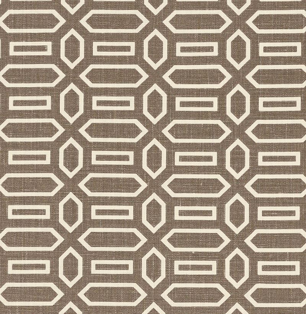 Schumacher Fabric Pavillion Berber Brown 176147 Veere-Grenney 100% Linen Martindale 25,000 Horizontal: 2.5 and Vertical: 1.625 52 - My Fabric Connection -