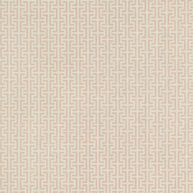 Schumacher Fabric Temple Pink TEMP004 Veere-Grenney 100% Linen Martindale 25,000 Horizontal: 2.375 and Vertical: 1.5 52 - My Fabric Connection -