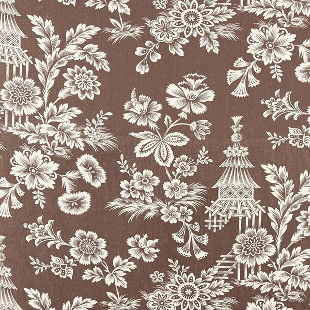 Schumacher Fabric Song Garden Cocoa 175753 Schumacher-Classics 100% Linen - Horizontal: 27 and Vertical: 31.75 54 - My Fabric Connection - Schumacher Fabric Song Garden Cocoa 175753 Schumacher-Classics 100% Linen - Horizontal: 27 and Vertical: 31.75 54 - My Fabric Connection -