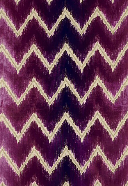 Schumacher Fabric Shock Wave Ruby 54863 125TH-ANNIVERSARY 63% Silk, 37% Cotton Martindale 8,000 Horizontal: 25.25 and Vertical: 14 50.5 - My Fabric Connection -