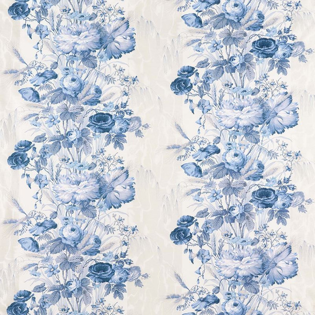 Schumacher Fabric Boughton House Porcelain 175790 125TH-ANNIVERSARY 100% Cotton - Horizontal: 27 and Vertical: 25 54 - My Fabric Connection - Schumacher Fabric Boughton House Porcelain 175790 125TH-ANNIVERSARY 100% Cotton - Horizontal: 27 and Vertical: 25 54 - My Fabric Connection -