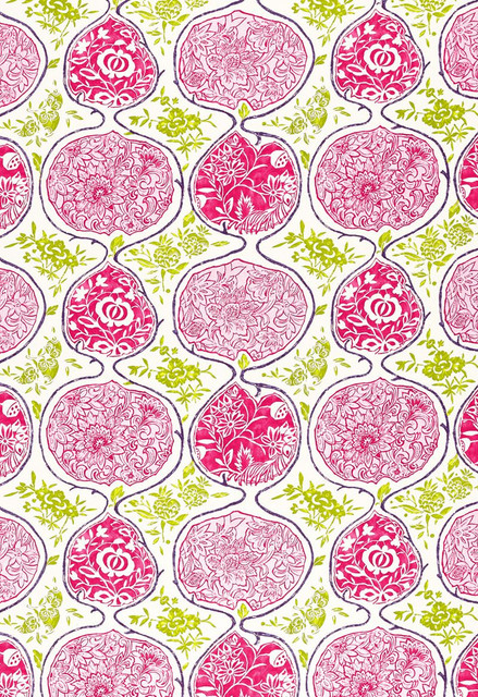 Schumacher Fabric Katsugi Fuchsia & Chartreuse 2620937 Exuberant-Prints 55% Linen, 45% Cotton - Horizontal: 27 and Vertical: 25 54 - My Fabric Connection - Schumacher Fabric Katsugi Fuchsia & Chartreuse 2620937 Exuberant-Prints 55% Linen, 45% Cotton - Horizontal: 27 and Vertical: 25 54 - My Fabric Connection -