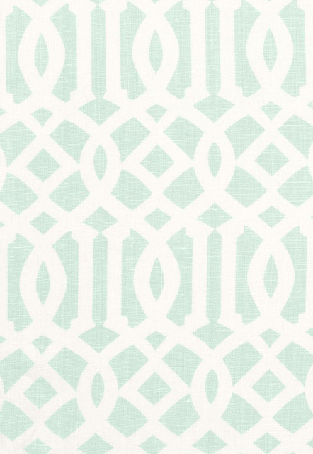 Schumacher Fabric Imperial Trellis II Mineral 174415 Print-Happy 100% Linen - Horizontal: 6 and Vertical: 12 54 - My Fabric Connection - Schumacher Fabric Imperial Trellis II Mineral 174415 Print-Happy 100% Linen - Horizontal: 6 and Vertical: 12 54 - My Fabric Connection -