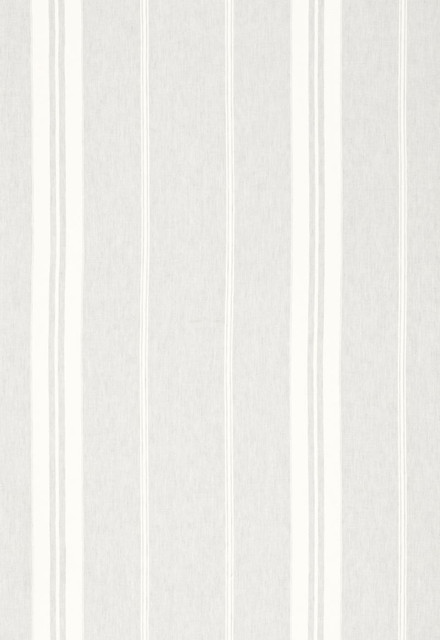 Schumacher Fabric Oasis Linen Stripe Fog 67861 Au-Naturel 100% Linen Martindale 15,000 Horizontal: 15.5 and Vertical: - 116 - My Fabric Connection -