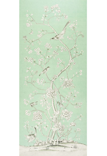 Schumacher Fabric Chinois Palais Aquamarine 175043 Mary-McDonald 100% Linen - Horizontal: 54 and Vertical: 131.5 54 - My Fabric Connection - Schumacher Fabric Chinois Palais Aquamarine 175043 Mary-McDonald 100% Linen - Horizontal: 54 and Vertical: 131.5 54 - My Fabric Connection -
